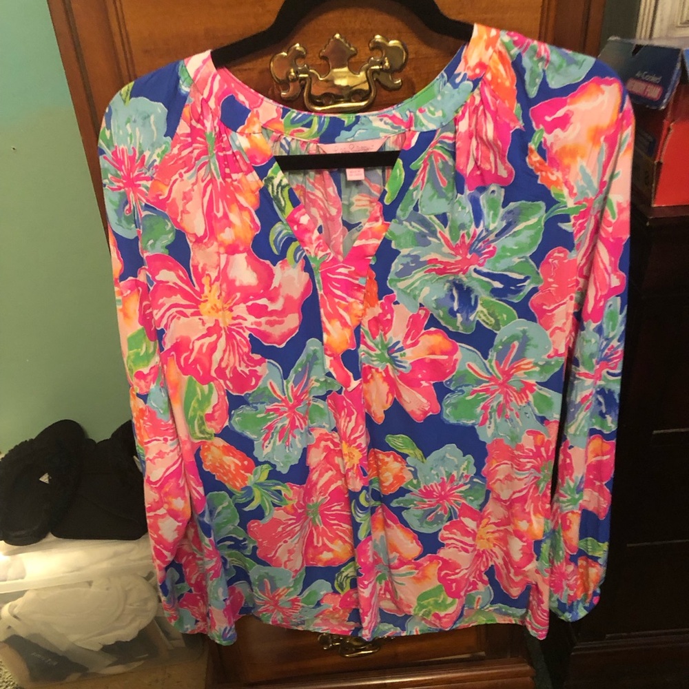 NWOT Lilly Pultizer Martinique Top